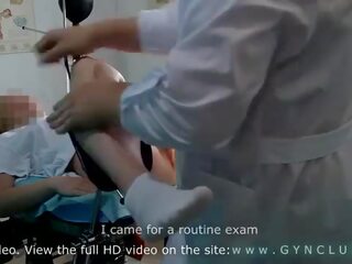 Ms examined at a gynecologist's - stormy orgasm