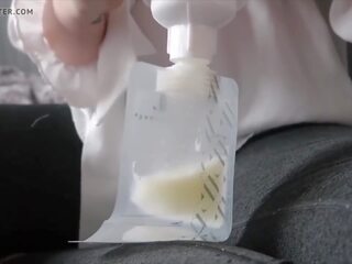 Bruna youtuber dimostra un seno pompa su suo grande tetta | youporn