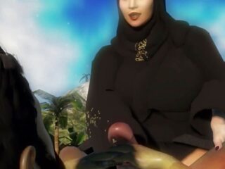 Island de lost gros arabe musulman filles portant burqa et | xhamster
