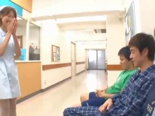 Sleaze Asian Nurse BJing 3 Yonkers In The Hospital